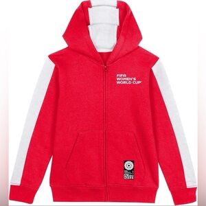 Woman’s Official FIFA World Cup CANADA Zipper Hoodie, Jacket - Size Medium - NWT